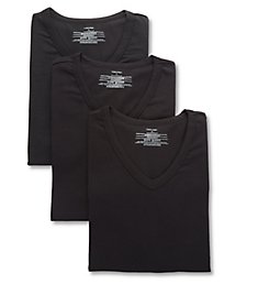 Calvin Klein Cotton Stretch Classic Fit V-Neck T-Shirt - 3 Pack NB2799