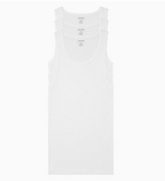 Calvin Klein Cotton Classic Ribbed Tank - 3 Pack NB4010