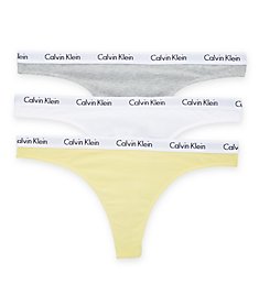Calvin Klein Carousel Thong - 3 Pack QD3587