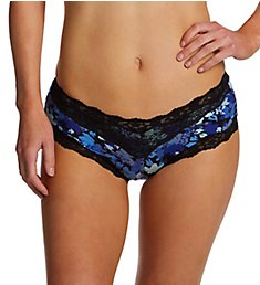 Maidenform Cheeky Microfiber Hipster Panty with Lace 40823