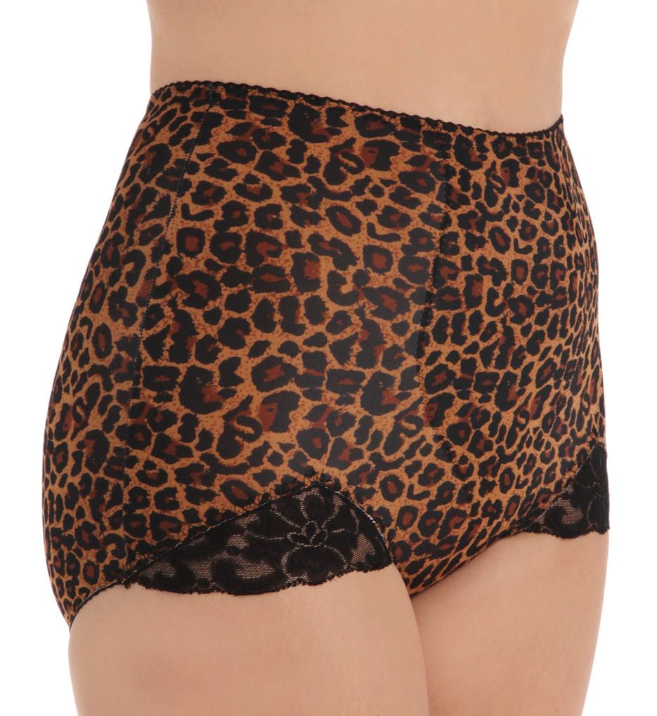Rago Light Shaping V Leg Brief Panty with Lace 919