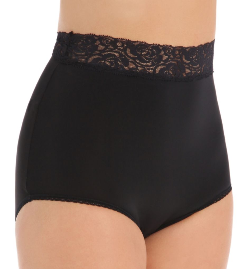 Teri Grace Lace Trim Microfiber Brief Panty 313 Teri Grace Lace Trim Microfiber Brief Panty 313